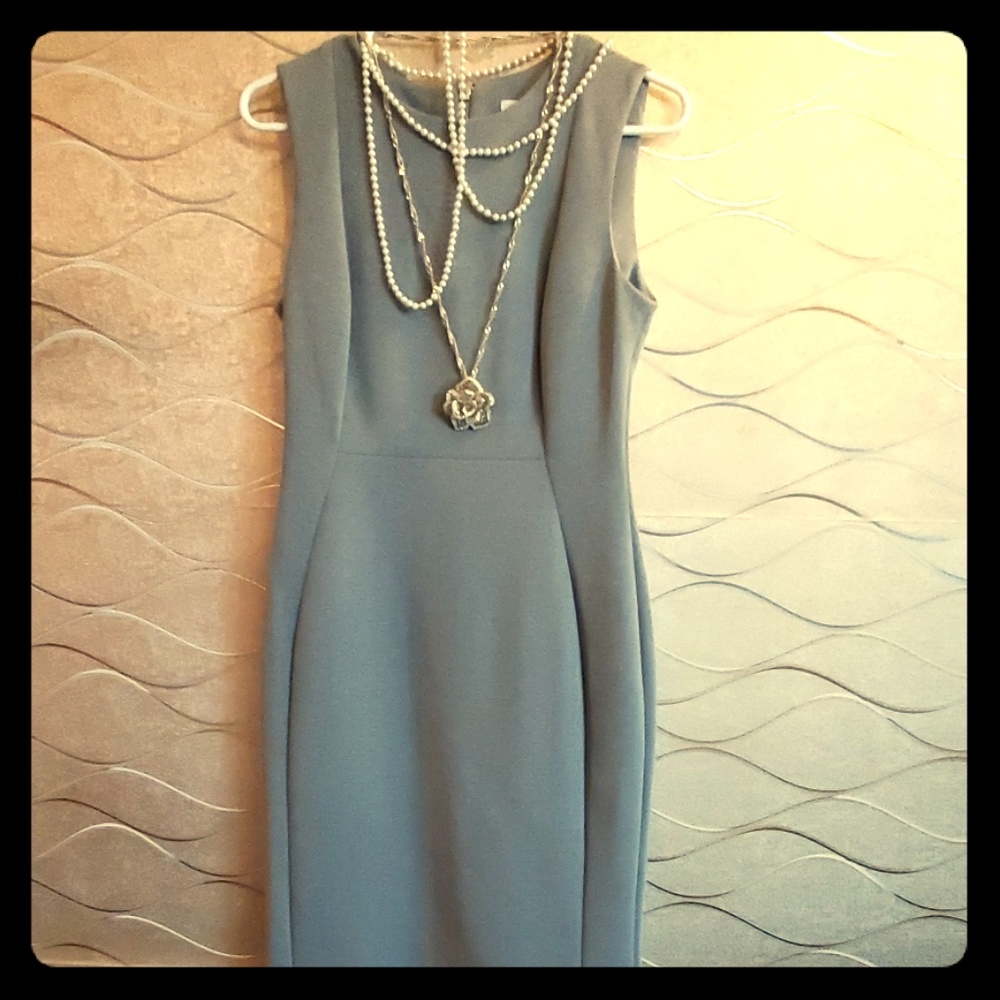 Gray dress